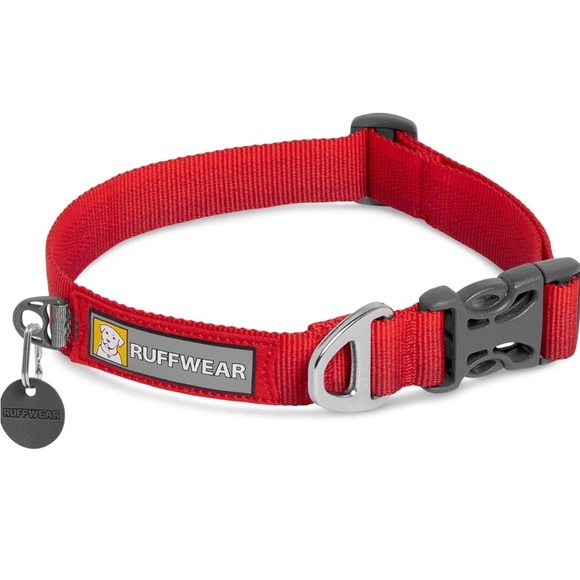 NEW Ruffwear Red Dog Collar Small (11”-14”) - Picture 1 of 5